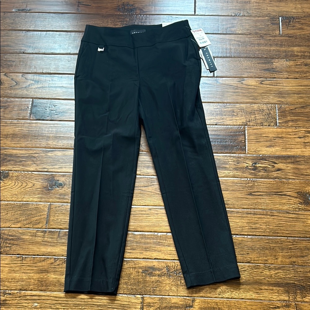 Premise Black Ankle Cropped Pants
